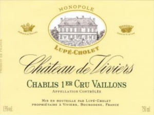 Lupé-Cholet: Chablis 1er Cru Les Vailloons 2009